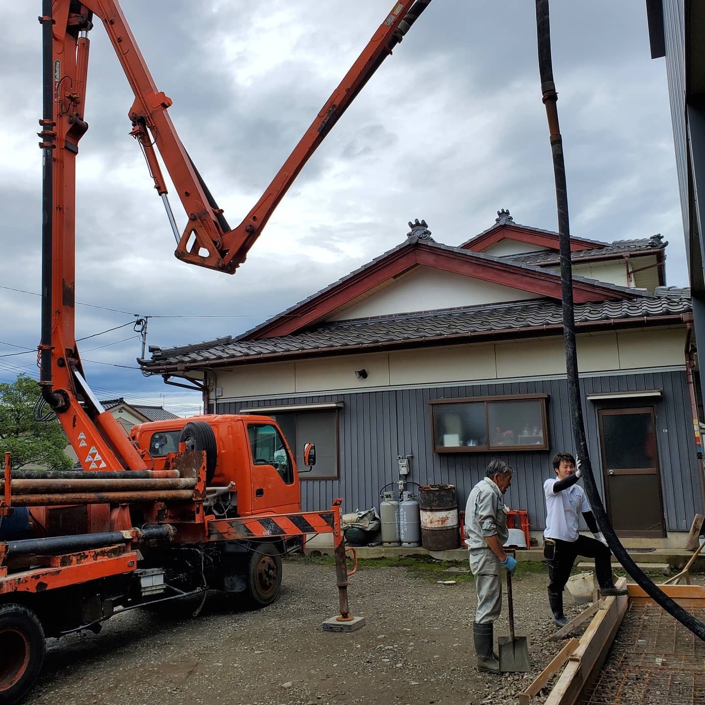 お疲れ様です本日も無事に作業終了しました️ありがとうございました